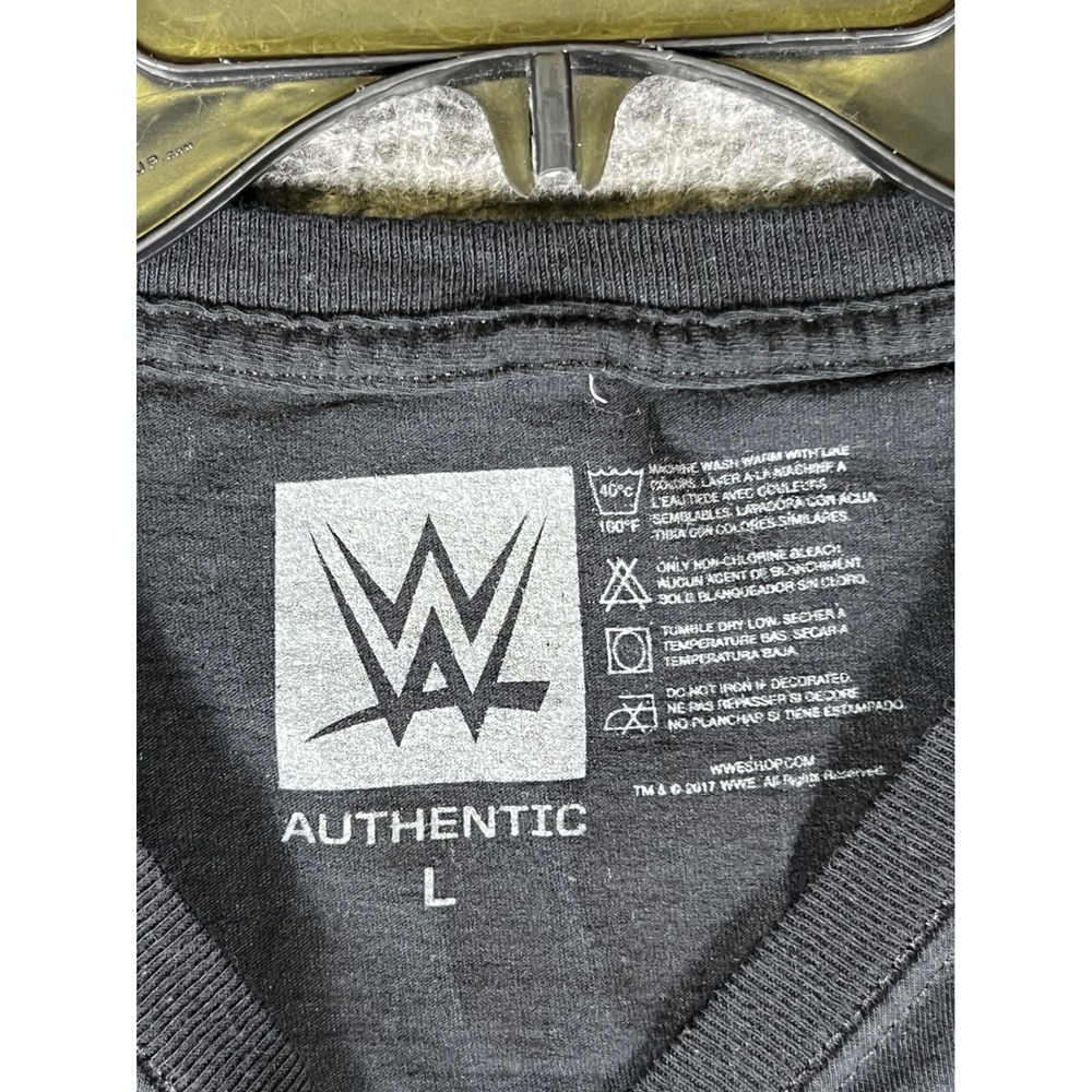 WWE Braun Strowman Monster of All Monsters Black Graphic T-Shirt Mens Large L - Picture 3 of 8